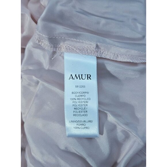 AMUR Peach Floral Maxi Dress - Picture 12 of 13